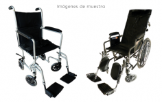 Todo tipo de sillas de ruedas de la mejor calidad; en diferentes rodadas y acordes a las necesidades y peso de su paciente